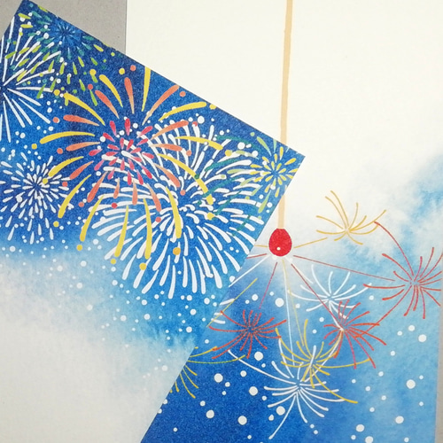 夢花火ポストカード ポストカード hifumi.pc 通販 19412062｜Creema