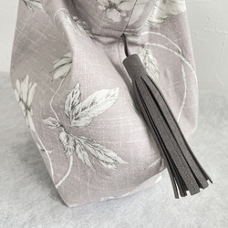 ポチャくしゅトート－SmokyRose_Botanical_Tassel－ 6枚目の画像