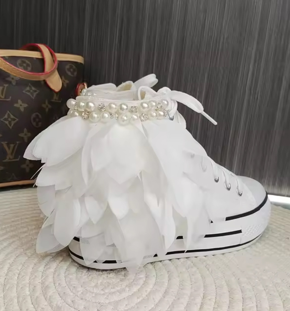 【履くアート】靴 スニーカー レディース カラフル シューズ 気分が明るく変わる靴 受注生産制 24.5㎝まで対応