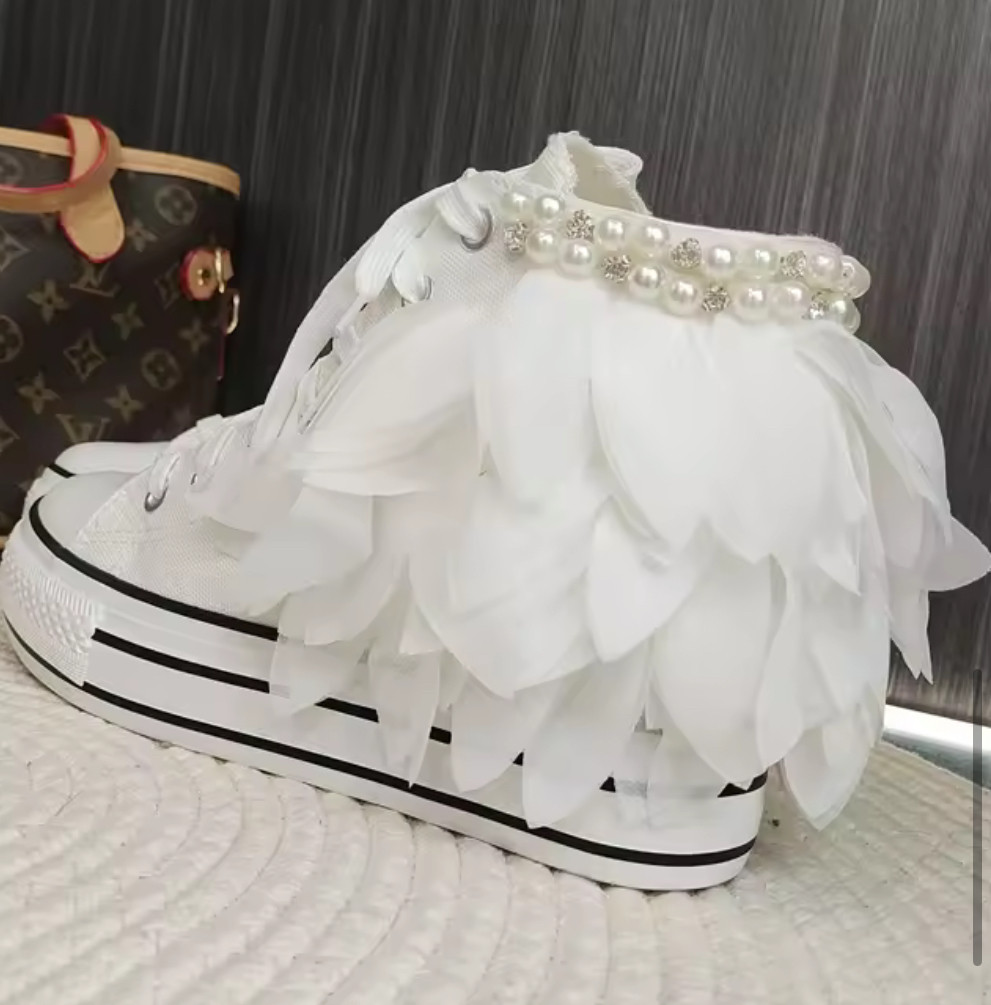 【履くアート】靴 スニーカー レディース カラフル シューズ 気分が明るく変わる靴 受注生産制 24.5㎝まで対応