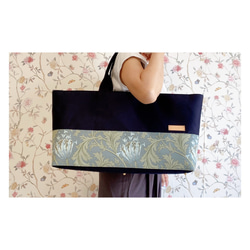 ☆受注制作☆アジアンなハワイアンキルトバッグ Ver.2 ～ホヌ