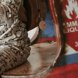 original name tag┃名入れ&送料無料◎お名前キーホルダー　キーリング　名入れ　ネームタグ 木製 8枚目の画像