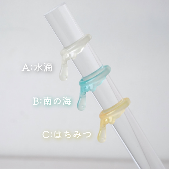 ピアスがつけられるイヤーカフ〈Drops〉 3枚目の画像