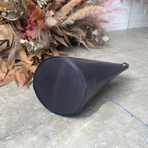 現物販売】栃木レザー製バケツハンドバッグ・ショルダーバッグ