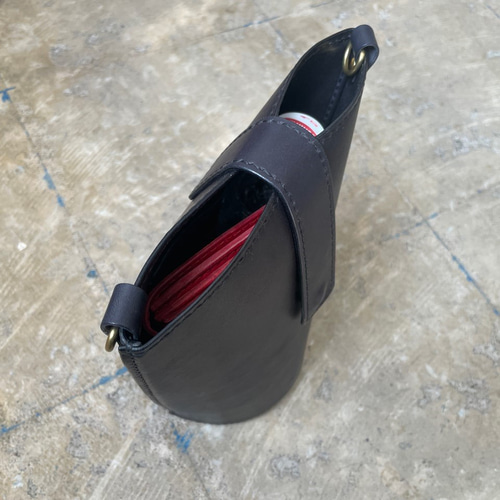 現物販売】栃木レザー製バケツハンドバッグ・ショルダーバッグ