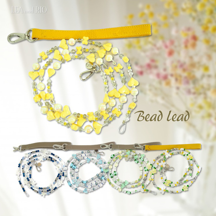 ビーズリード ドッグウェア 小型犬用 犬服 ネックレス 首輪 P187 P188 P190 P191 P192