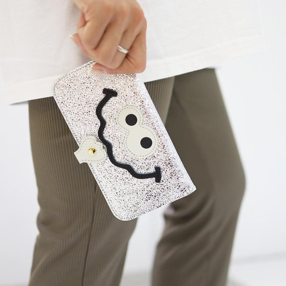 【Eグリーン/キョロメスマホケース】思わず誰かに見せたくなる/キョロメスマホケース【全機種対応】 8枚目の画像