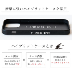 全8色 スマホケース 【サフィアーノレザー グリップタッチプレート】 名入れ 本革 スマホカバー 5枚目の画像