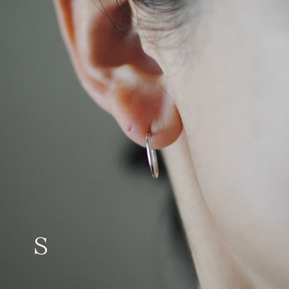 sv950 極細ピアス（両耳用） 10枚目の画像