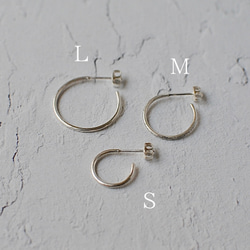 sv950 極細ピアス（両耳用） 3枚目の画像