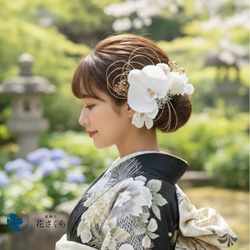 白無垢 髪飾り のおすすめ人気通販 検索結果｜Creema(クリーマ