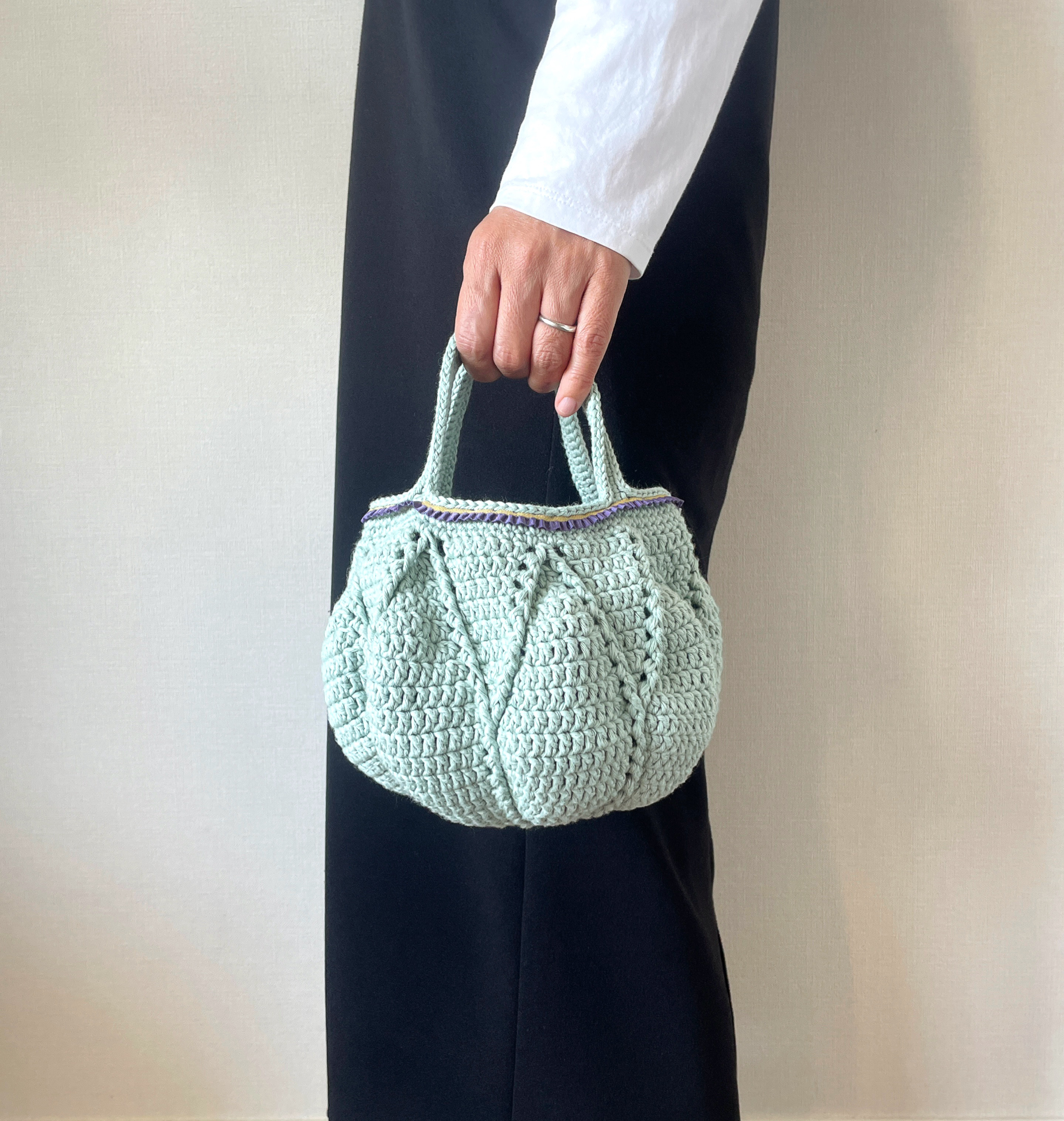 ♡ころんバッグ♡ミスティーグリーン