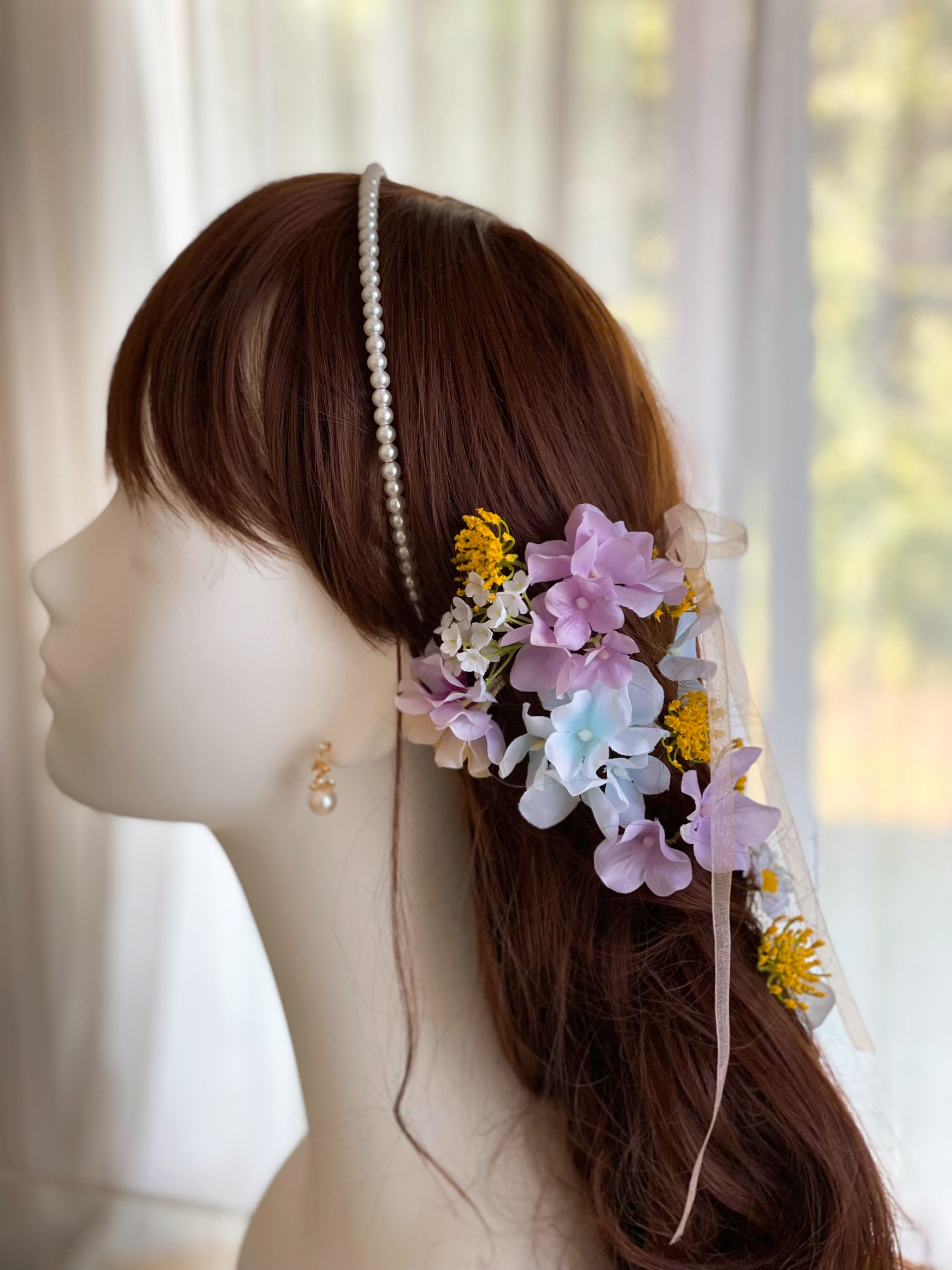 花嫁髪飾り,