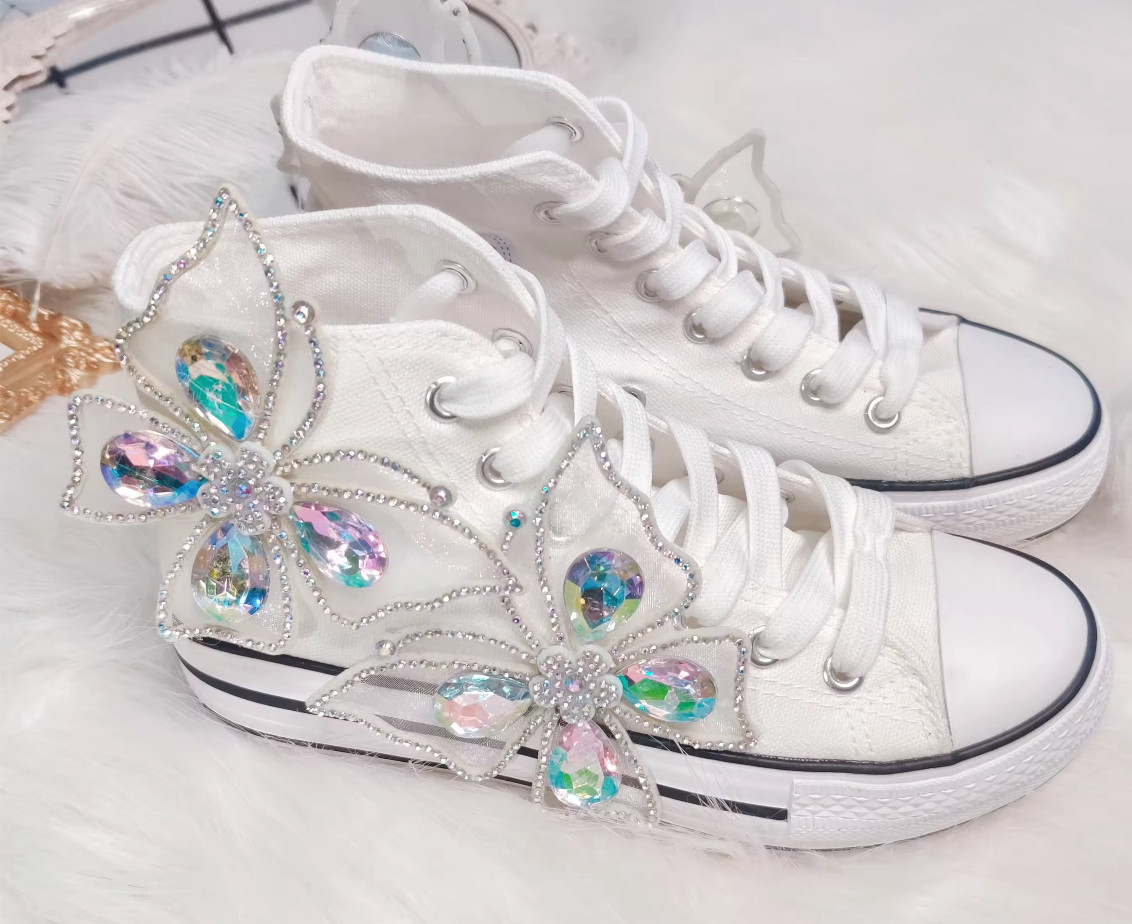 【履くアート】靴 スニーカー レディース カラフル シューズ 気分が明るく変わる靴 受注生産制 27㎝まで対応