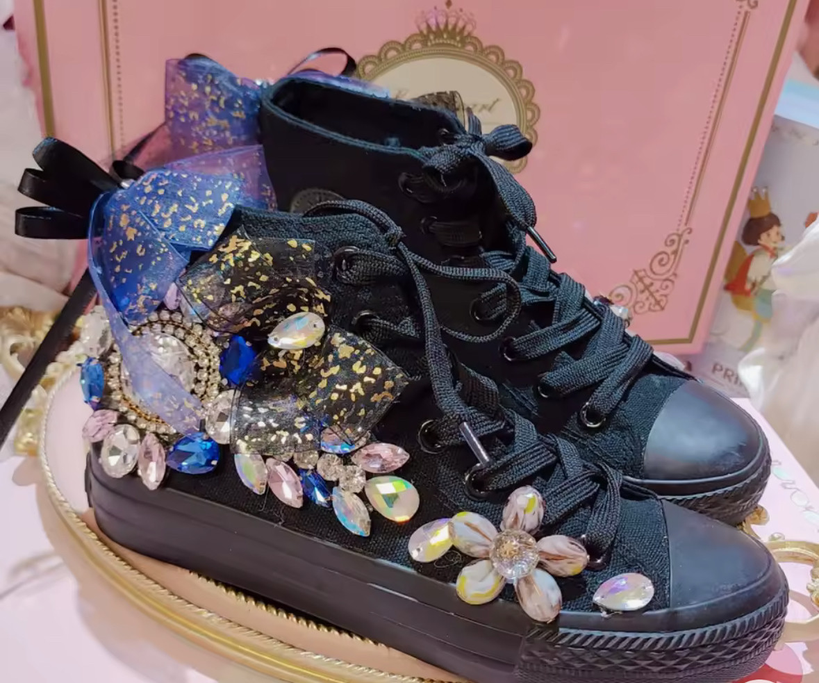 【履くアート】靴 スニーカー レディース カラフル シューズ 気分が明るく変わる靴 受注生産制 27㎝まで対応