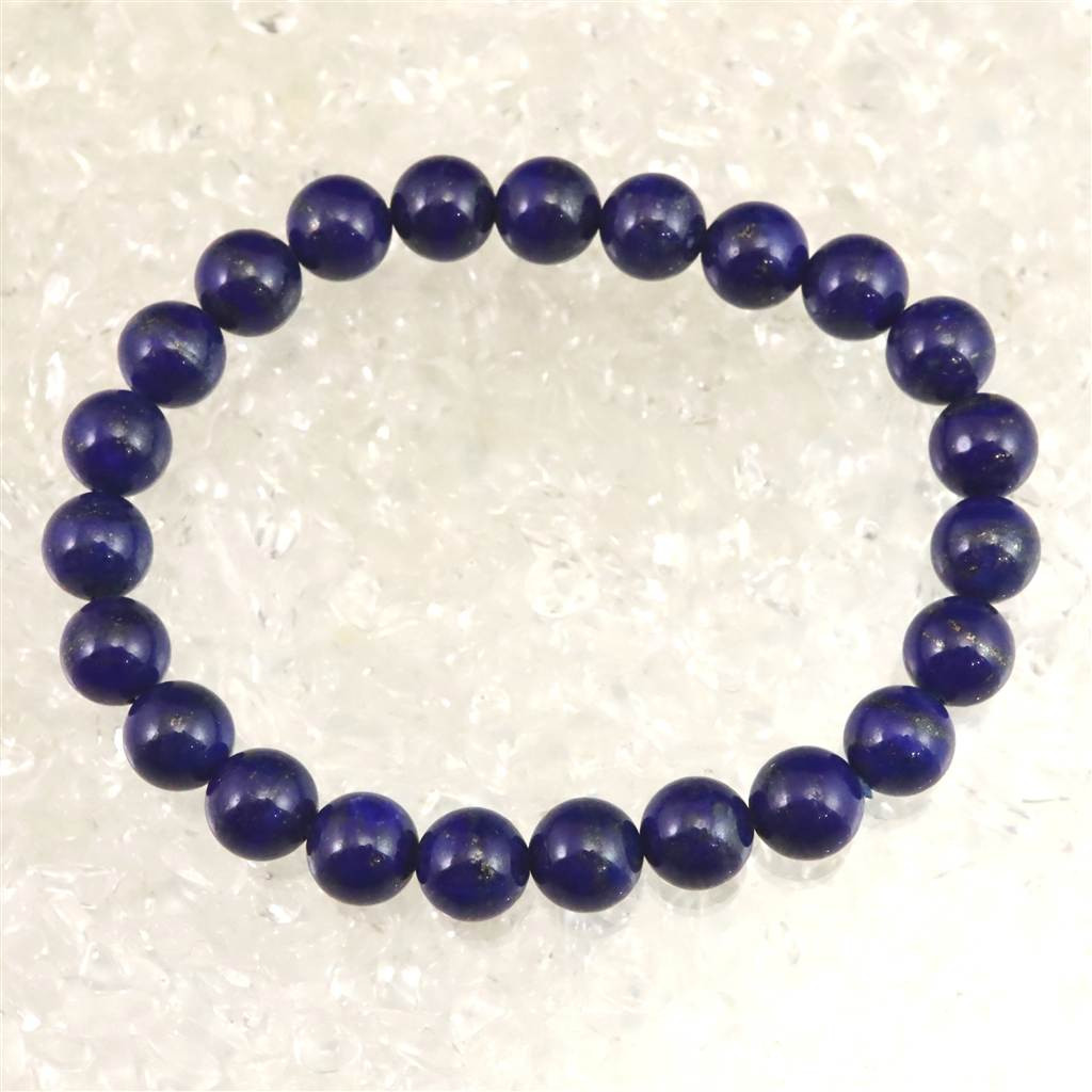 ラピスラズリ 4Aグレード 8mmブレスレット 18.9g #13411