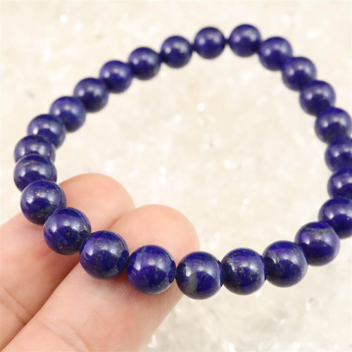 ラピスラズリ 4Aグレード 7mmブレスレット 13.4g #90106