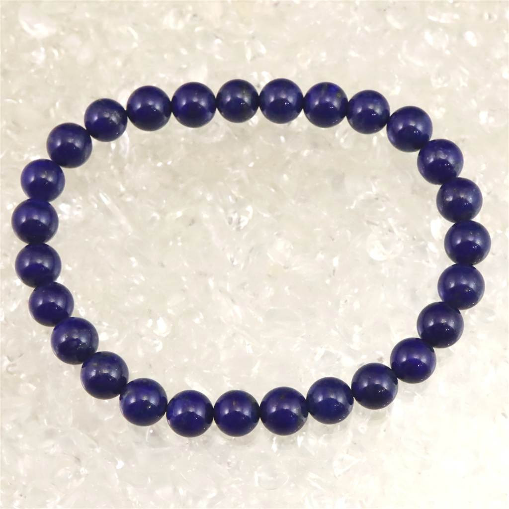 ラピスラズリ 4Aグレード 6.5mmブレスレット 12.5g #60213