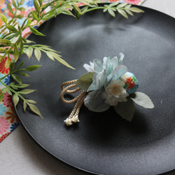 Φ6cm ころっとボールブーケ フライングリース フラワーボール