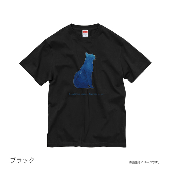 「BLUE CAT」安心のクオリティ/定番コットンTシャツ/送料無料 3枚目の画像