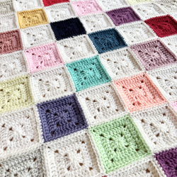 送料無料□ candy blanket colourful □4 2枚目の画像