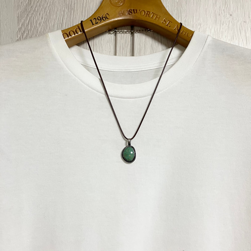 インディアンジュエリー    グリーンターコイズ‼️ インディアンジュエリー/グリーンターコイズ/バングル/シルバー/アメカジ