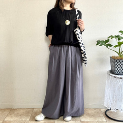 リネンのもんぺ　アップルグリーン リネンのもんぺ アップルグリーン ロングパンツ nuuMonpe 通販