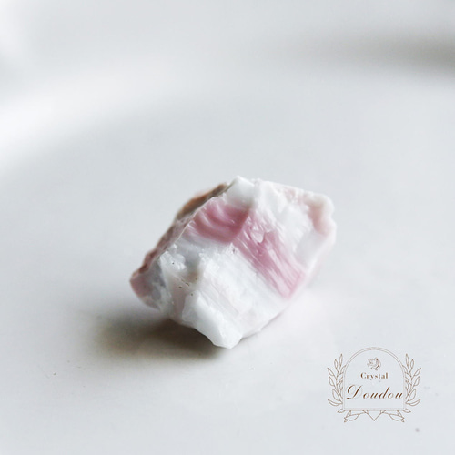 アンダラクリスタル　ホワイトベールピンク〔sa4263〕 アンダラクリスタル ホワイトベールピンク〔sa4263〕 天然石