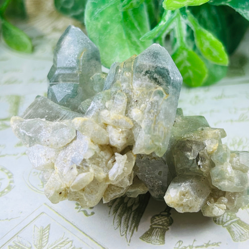 ファントム　タントリックツイン　マニハール産　ヒマラヤ　水晶　クリスタル　原石 ファントム タントリックツイン マニハール産 ヒマラヤ 水晶