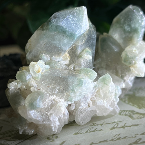 ファントム　タントリックツイン　マニハール産　ヒマラヤ　水晶　クリスタル　原石 ファントム タントリックツイン マニハール産 ヒマラヤ 水晶