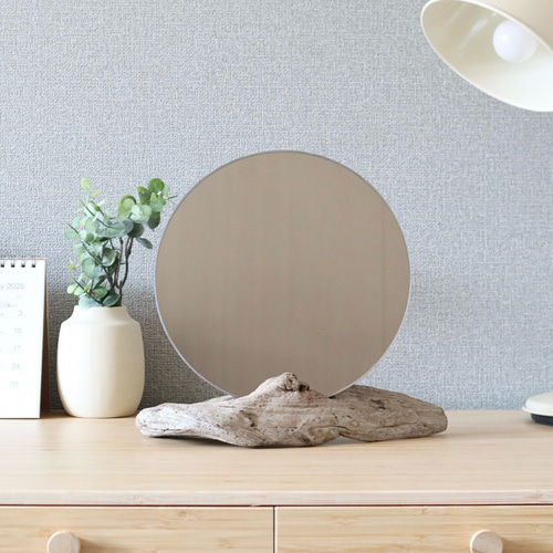 流木の手作りスタンド鏡 流木の手作りスタンド鏡