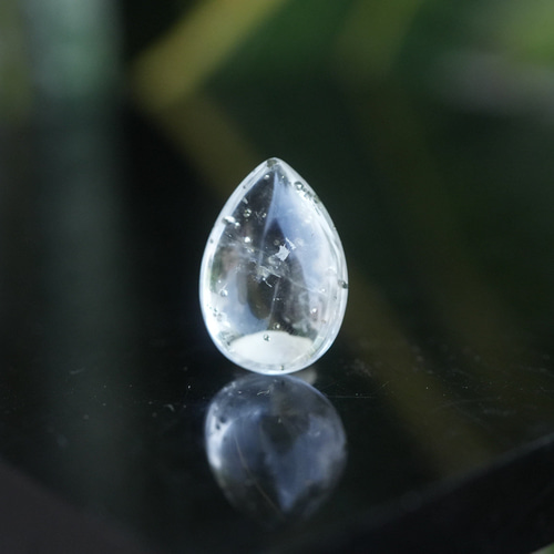 銀のキラキラ☆パイライトインクォーツ s1455 天然石 Funky garuda