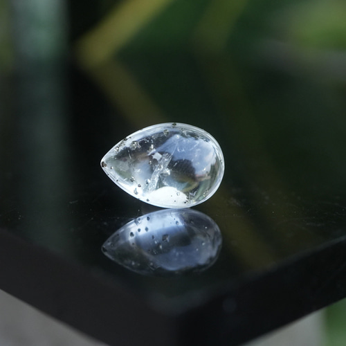 銀のキラキラ☆パイライトインクォーツ s1455 天然石 Funky garuda