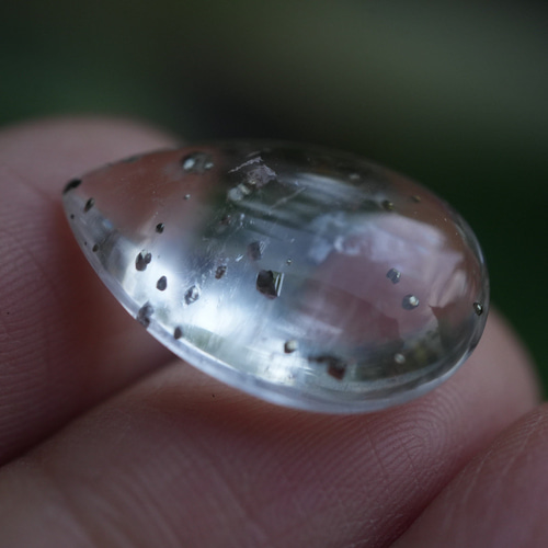 銀のキラキラ☆パイライトインクォーツ s1455 天然石 Funky garuda