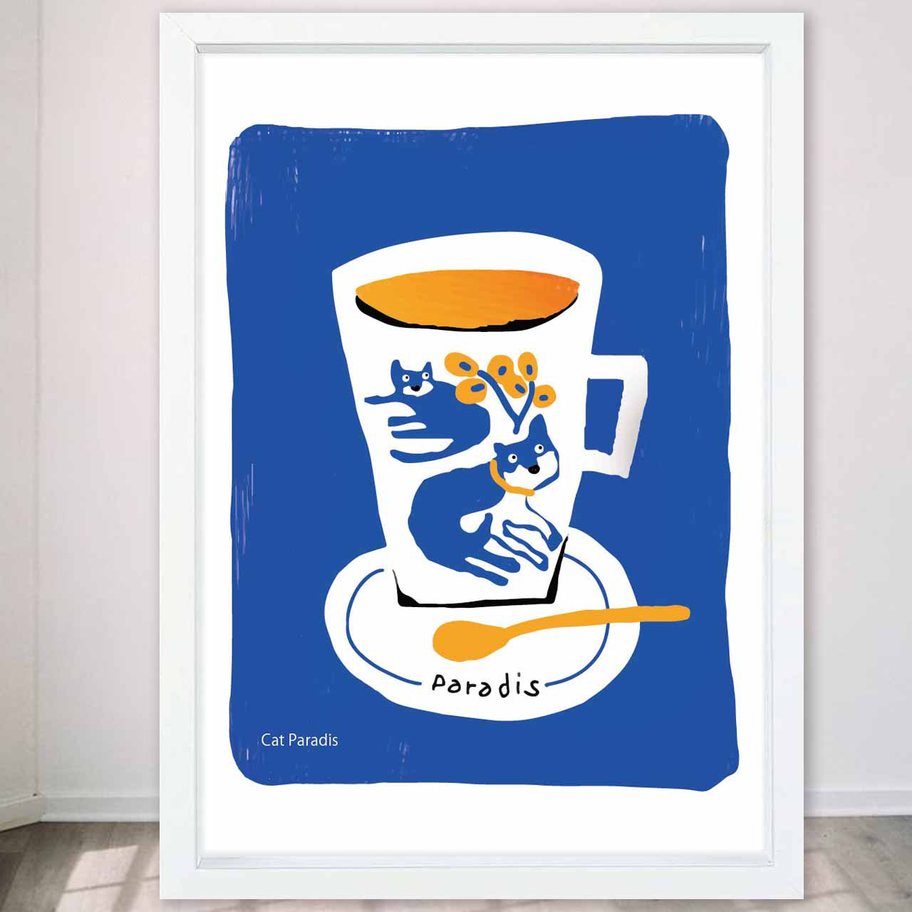 CUP Paradis　猫　送料無料　お気に入り9600件突破　アートポスター　アート/sei検索新着順　3541