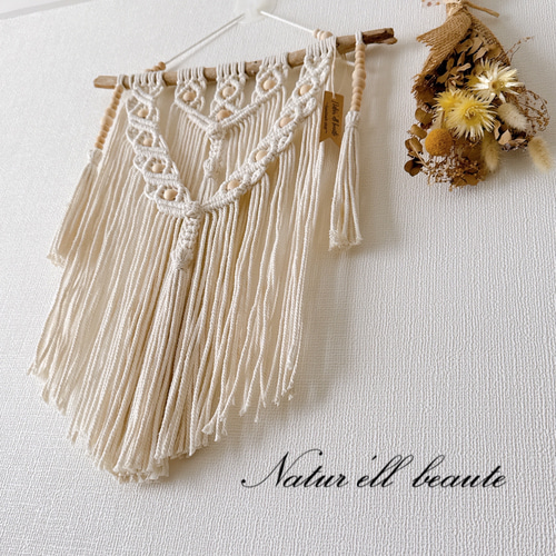 マクラメタペストリー♡ タペストリー・壁掛け 〜Natur'ell beaute