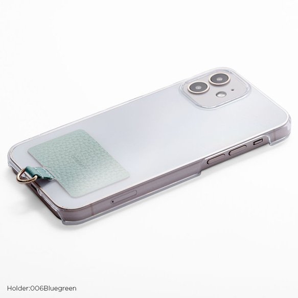 クリアケース　全機種対応　本革　ショルダー 穴 ホルダー　iPhone　AQUOS ピクセル　#mm00001531 9枚目の画像