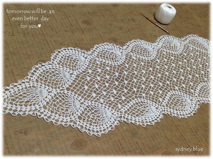 レース編みドイリー♪～ロングタイプ～