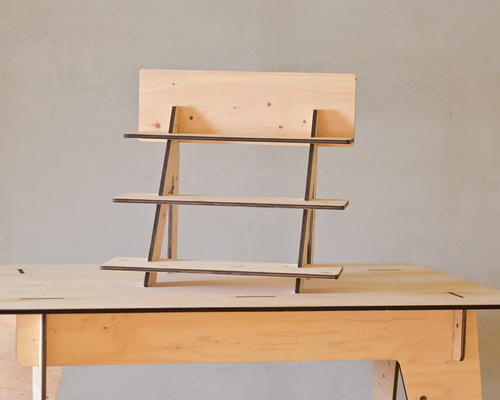 手作り レジカウンター 2段オープンシェルフ マルシェ イベント 出店