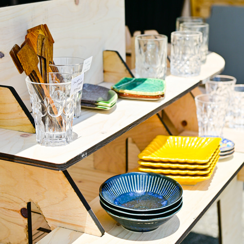 工具なしでラクラク！組み立て式でマルシェやイベントの出店に便利