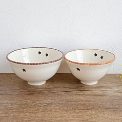 星のお茶碗（ペア） 3枚目の画像