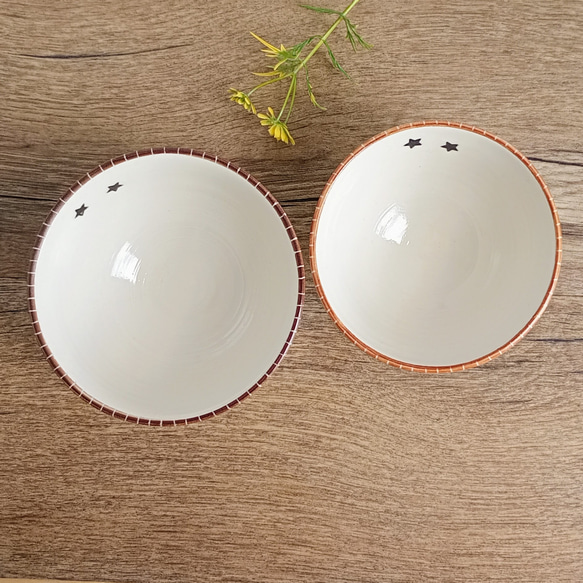 星のお茶碗（ペア） 6枚目の画像