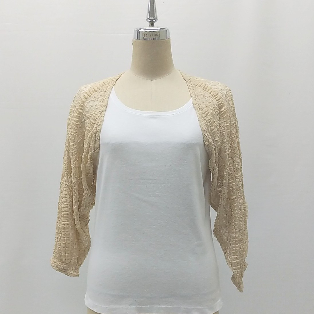 レース　マーガレットボレロ　冷房対策