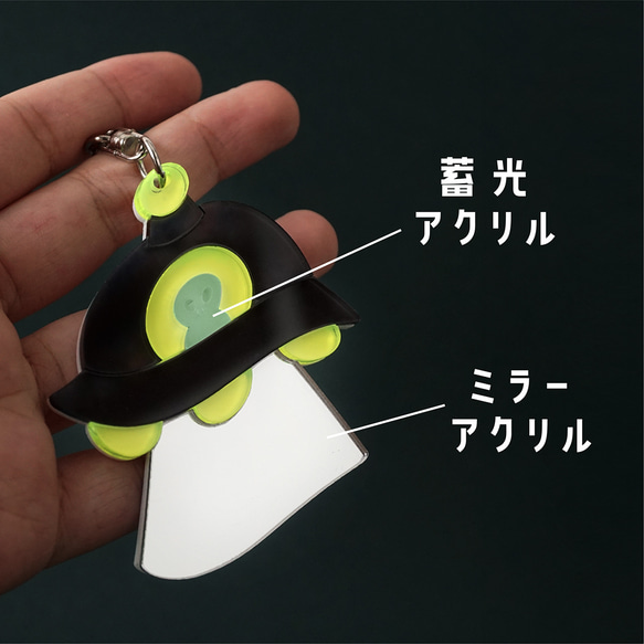 キラっ！とUFOアクキー 4枚目の画像
