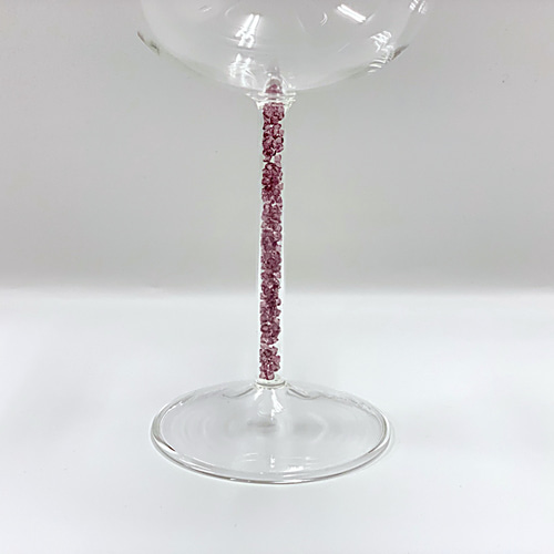 耐熱ガラスのビーズ入りワイングラス 5 ワイングラス Norika Japan