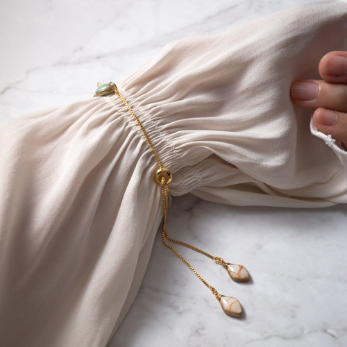 ブレスレット『水音』＊ポリマークレイ ブレスレット『水音』＊ポリマークレイ