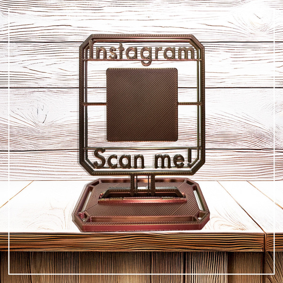 インスタQRコードスタンド｜イベントや展示会などにも◎｜Instagram