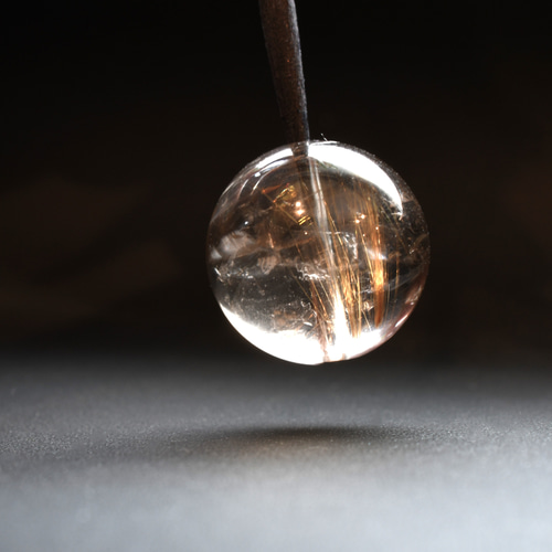 創造力や直感力を高める☆彡】虹入りスモーキーゴールデンルチル