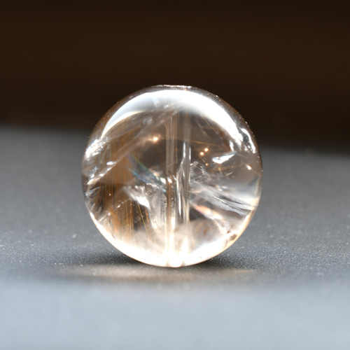 創造力や直感力を高める☆彡】虹入りスモーキーゴールデンルチル