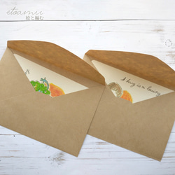 心に響く言葉、励ましポストカード2種類セット: [封筒付き]100×148mm・オンデマンド印刷 4枚目の画像